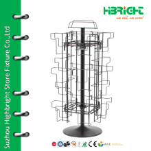 Broschürendraht-Display und Rack